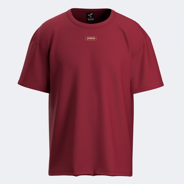 MIMETIC SHORT SLEEVE T-SHIRT BURGUNDY