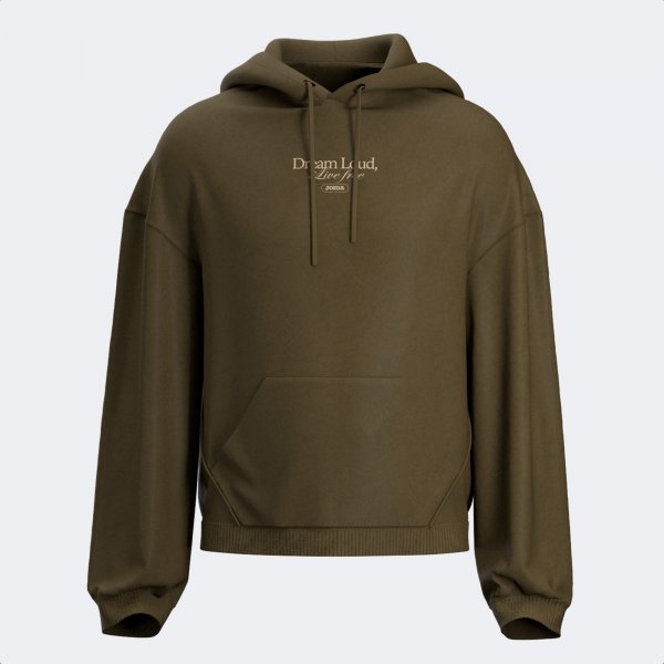 MIMETIC HOODIE BROWN