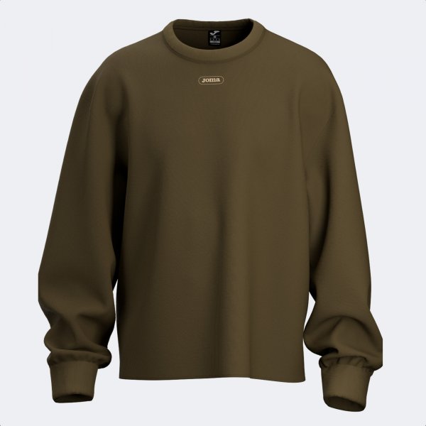 MIMETIC SWEATSHIRT BROWN