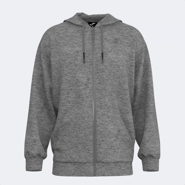 URBAN AESTHETICS ZIP-UP HOODIE GRAY