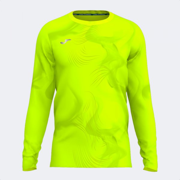 R-NIGHT LONG SLEEVE T-SHIRT FLUOR YELLOW