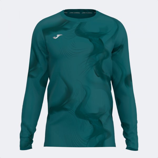 R-NIGHT LONG SLEEVE T-SHIRT TURQUOISE