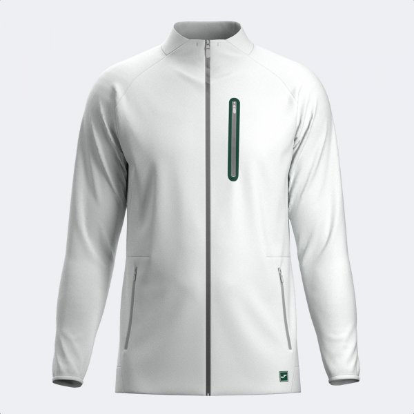 GOLF FULL ZIP SWEATSHIRT WHITE