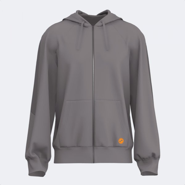 INDOOR GYM ZIP-UP HOODIE DARK GRAY