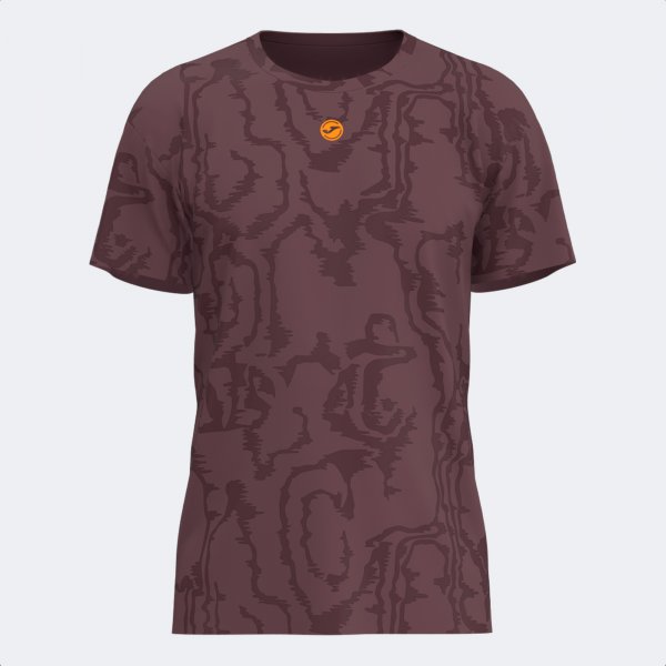 INDOOR GYM SHORT SLEEVE T-SHIRT BROWN