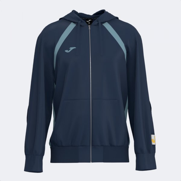STEP ZIP-UP HOODIE NAVY BLUE
