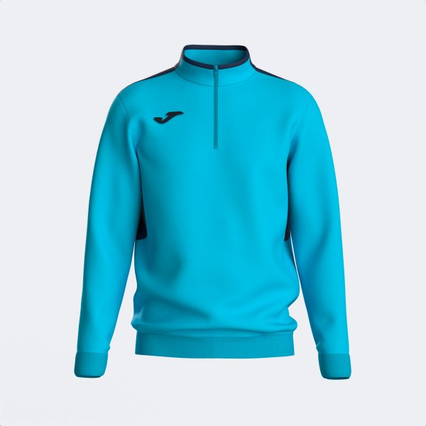 WINNER IV SWEATSHIRT FLUOR TURQUOISE DARK NAVY