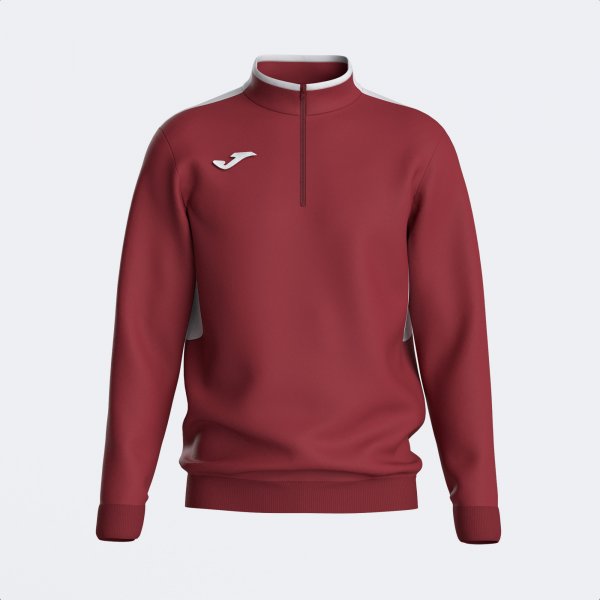 WINNER IV SWEATSHIRT BURGUNDY GRAY