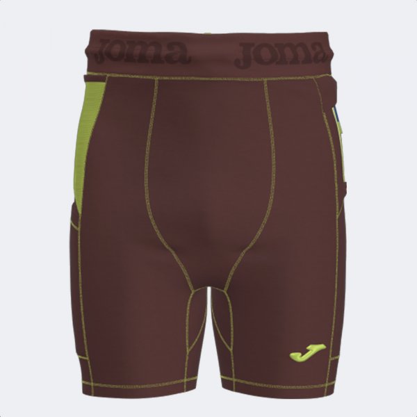 R-CITY SHORT TIGHTS BROWN