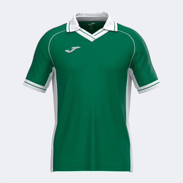 VINTAGE ECO RETRO SHORT SLEEVE T-SHIRT GREEN WHITE