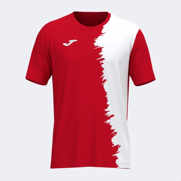 PICASHO SHORT SLEEVE T-SHIRT RED WHITE