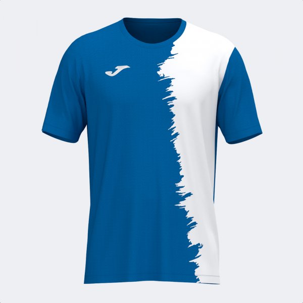 PICASHO SHORT SLEEVE T-SHIRT ROYAL BLUE WHITE