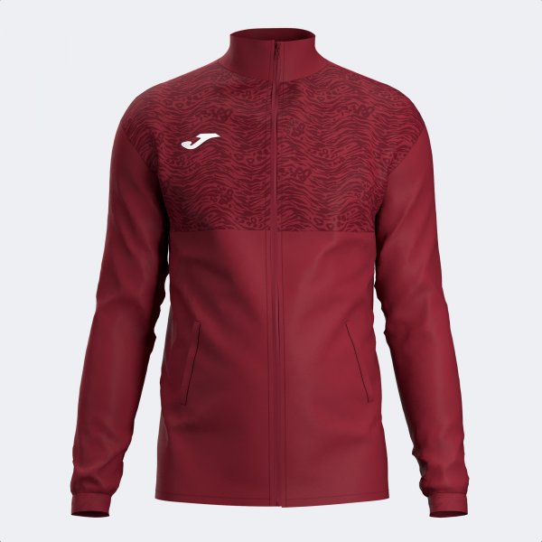 COURT FULL ZIP SWEATSHIRT RED