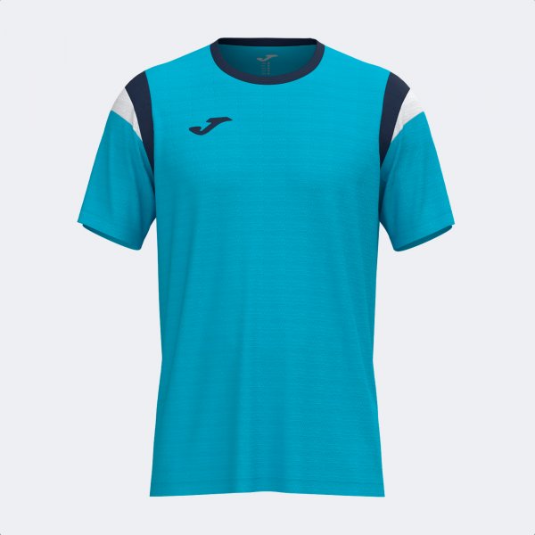 TERRA SHORT SLEEVE T-SHIRT FLUOR TURQUOISE DARK NAVY