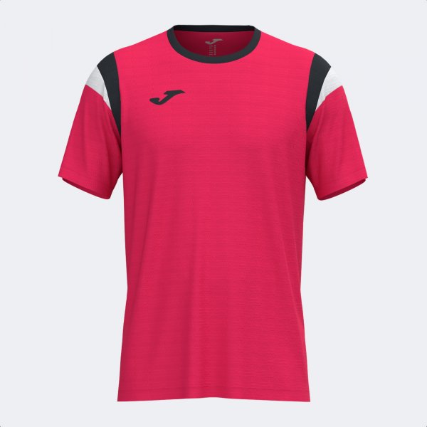 TERRA SHORT SLEEVE T-SHIRT FUCHSIA BLACK