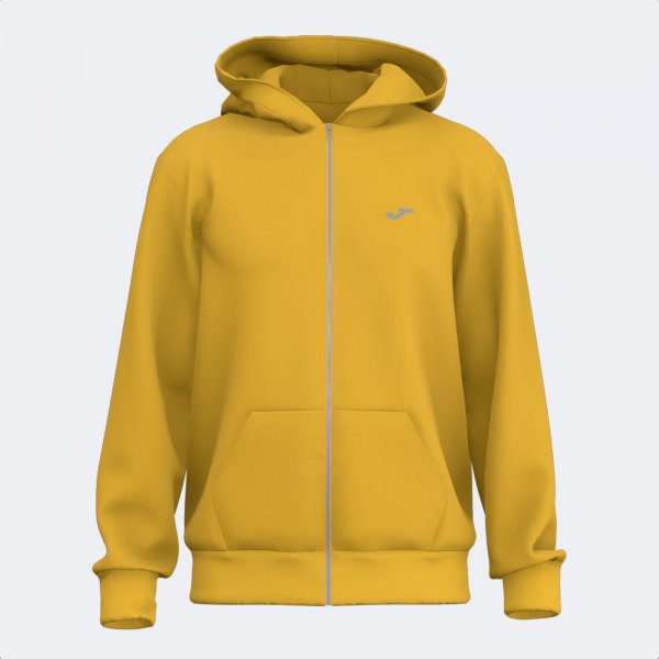 SOFT ZIP-UP HOODIE YELLOW