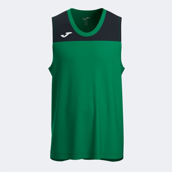 PHOENIX III SLEEVELESS SHIRT GREEN BLACK