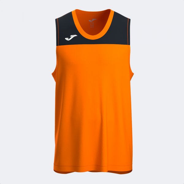 PHOENIX III SLEEVELESS SHIRT ORANGE BLACK