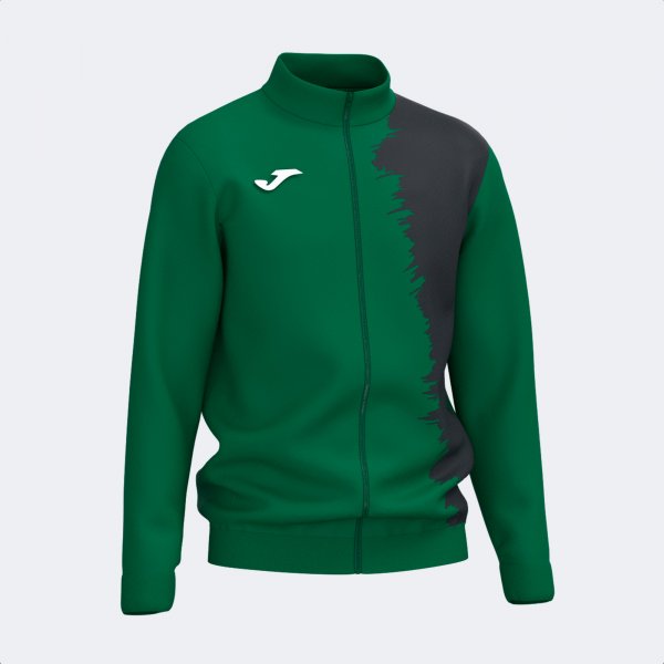 PICASHO FULL ZIP SWEATSHIRT GREEN BLACK