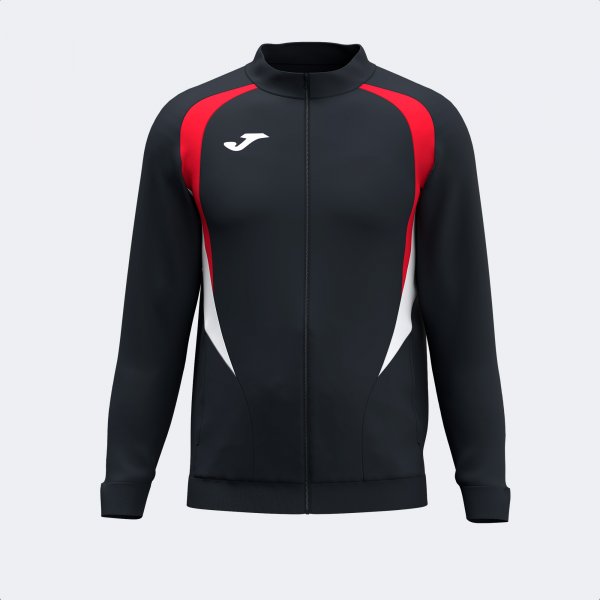 CHAMPIONSHIP 20 FULL ZIP SWEATSHIRT BLACK RED