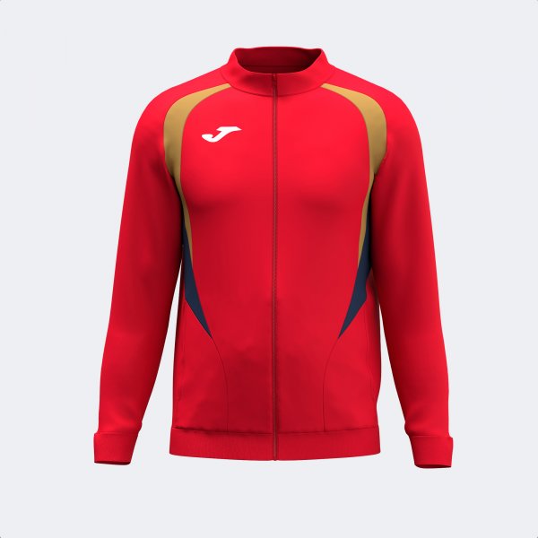 CHAMPIONSHIP 20 FULL ZIP SWEATSHIRT RED DARK NAVY
