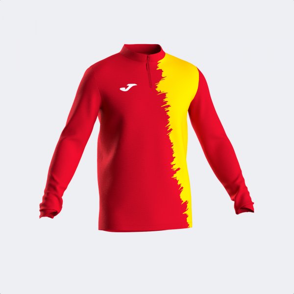 PICASHO SWEATSHIRT RED YELLOW