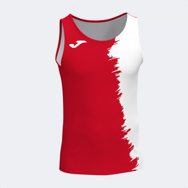 PICASHO TANK TOP RED WHITE