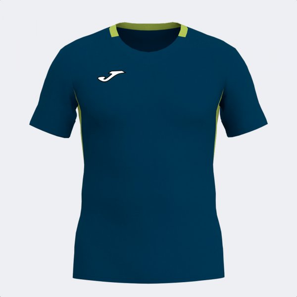 SMASH SHORT SLEEVE T-SHIRT NAVY BLUE LIME