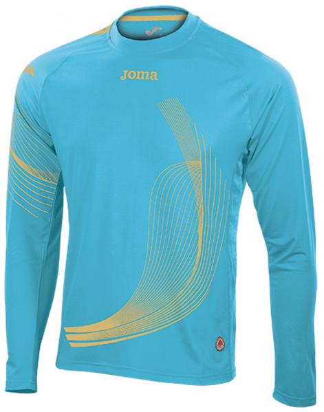 ELITE II L/S SHIRT TURQUOISE-GOLD
