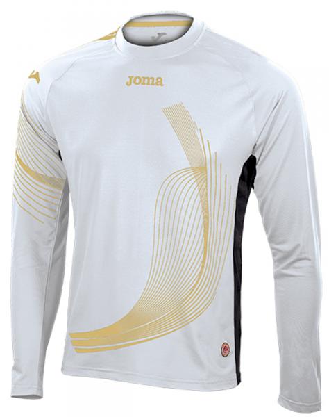 ELITE II L/S SHIRT WHITE-GOLD