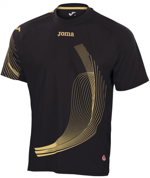 ELITE II S/S SHIRT BLACK-GOLD