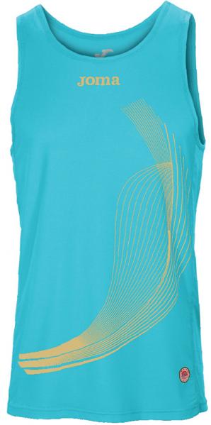 ELITE II SLEEVELESS SHIRT TURQUOISE-GOLD