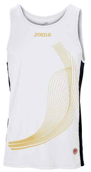 ELITE II SLEEVELESS SHIRT WHITE-GOLD