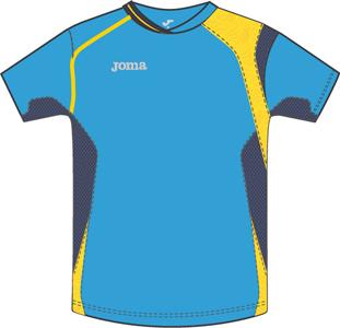 RUNNING MAN S/S YELLOW T-SHIRT