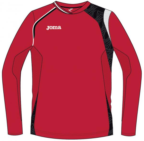 RED-BLACK SHIRT RUNNING