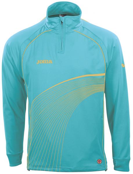 ELITE II SWEATSHIRT TURQUOISE-GOLD