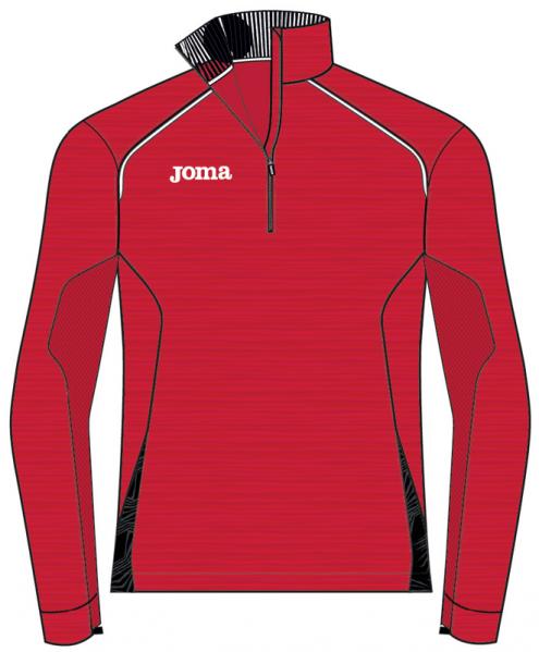 RED SWEATSHIRT RUNNING
