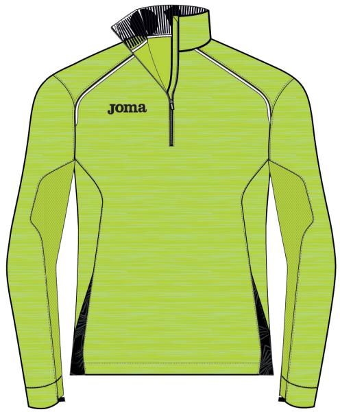 GREEN SWEATSHIRT RUNNING