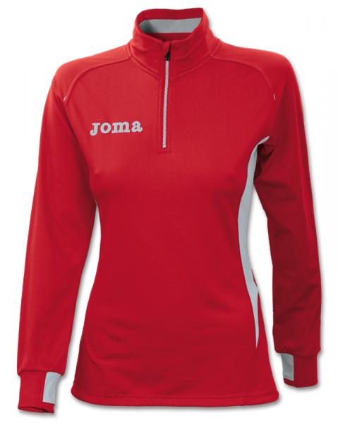 SWEATSHIRT ELITE II WOMAN SOCKS CREMALLERA RED