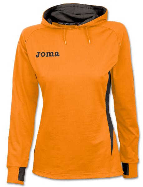 SWEATSHIRT ELITE III WOMAN HOOD ORANGE