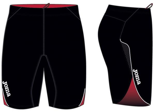 RED ELASTIC SHORT