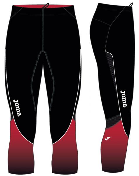 BLACK ELASTIC PIRATE PANT RUNNING