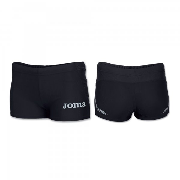 ELITE III WOMEN BLACK RUNNING SHORTS