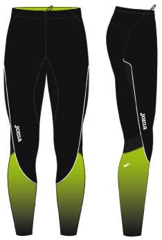 BLACK ELASTIC LONG PANT RUNNING