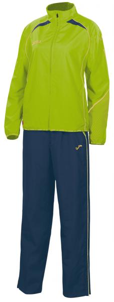 ELITE II WOMAN MICRO-LIGHT TRACKSUIT LIME-NAV