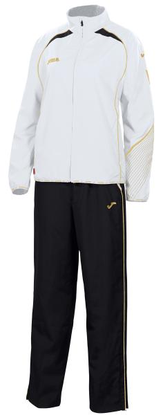 ELITE II WOMAN MICRO-LIGHT TRACKSUIT WHT-BLK