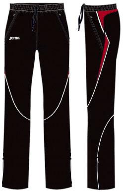RED-BLACK TRACKSUIT RUNNING