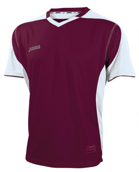 SHIRT MUNDIAL S/S DARK RED WHITE