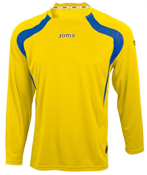 CHAMPIONSHIP L/S SHIRT YELLOW-ROYAL