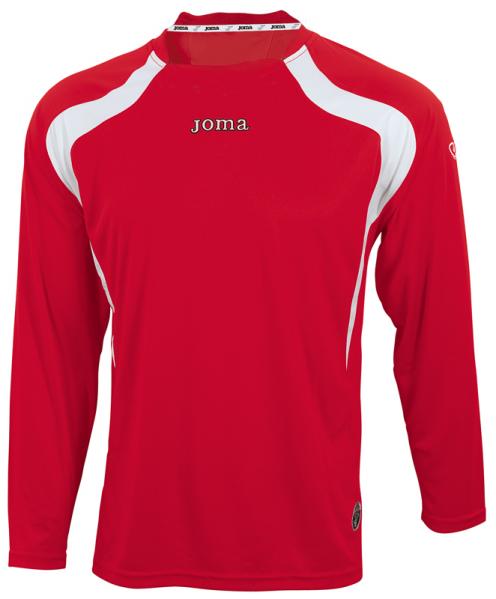 CHAMPIONSHIP L/S SHIRT RED-WHITE